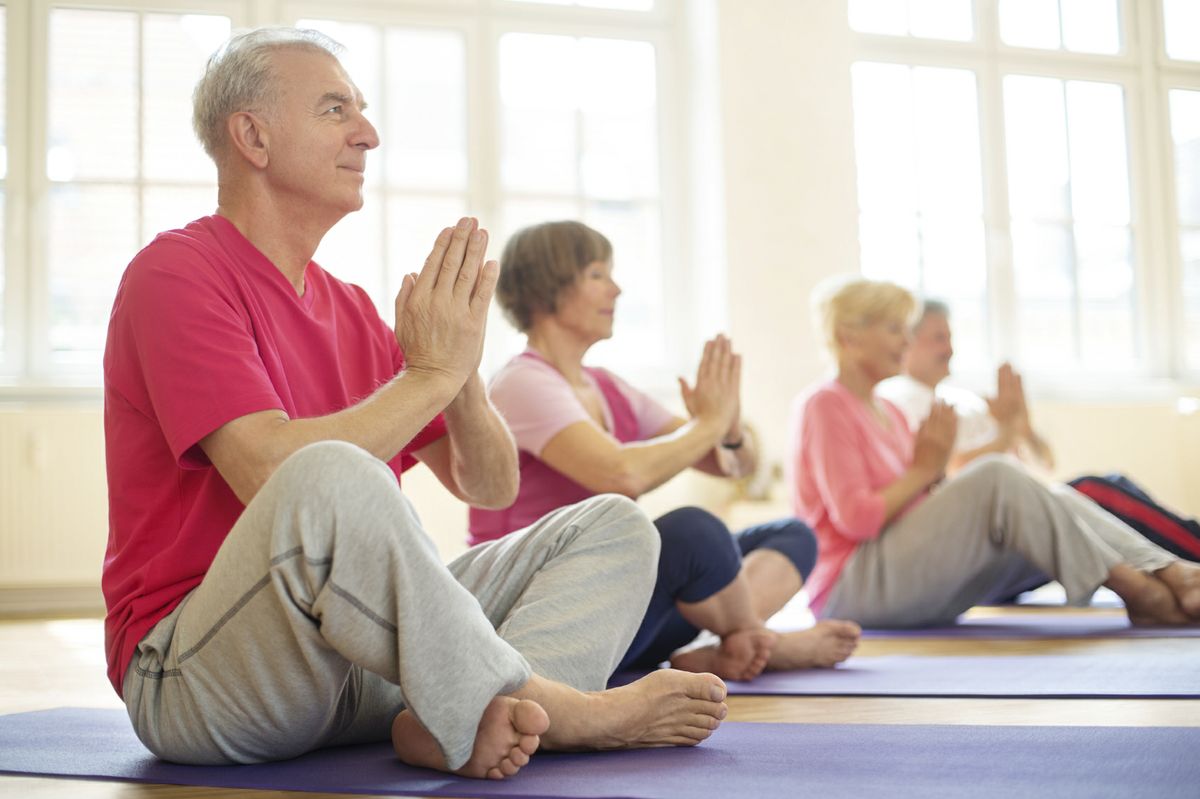 Everyone can benefit from yoga at any age